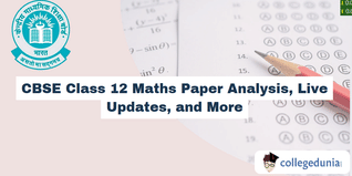 CBSE Class 12 Maths Paper Analysis 2025, Question Paper PDF with Solution Out Soon